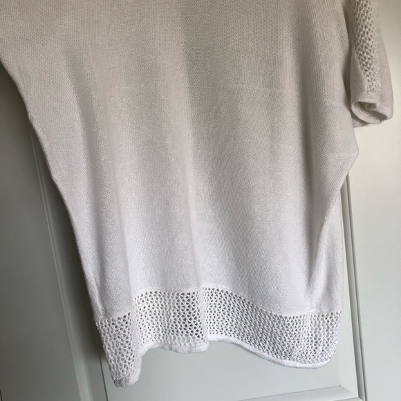 Short Sleeved Open Knit Cardigan - Picture 11 of 11